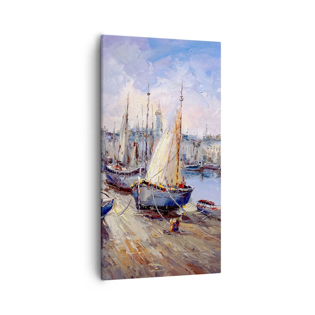 Canvas picture - Town by the Bay - 55x100 cm