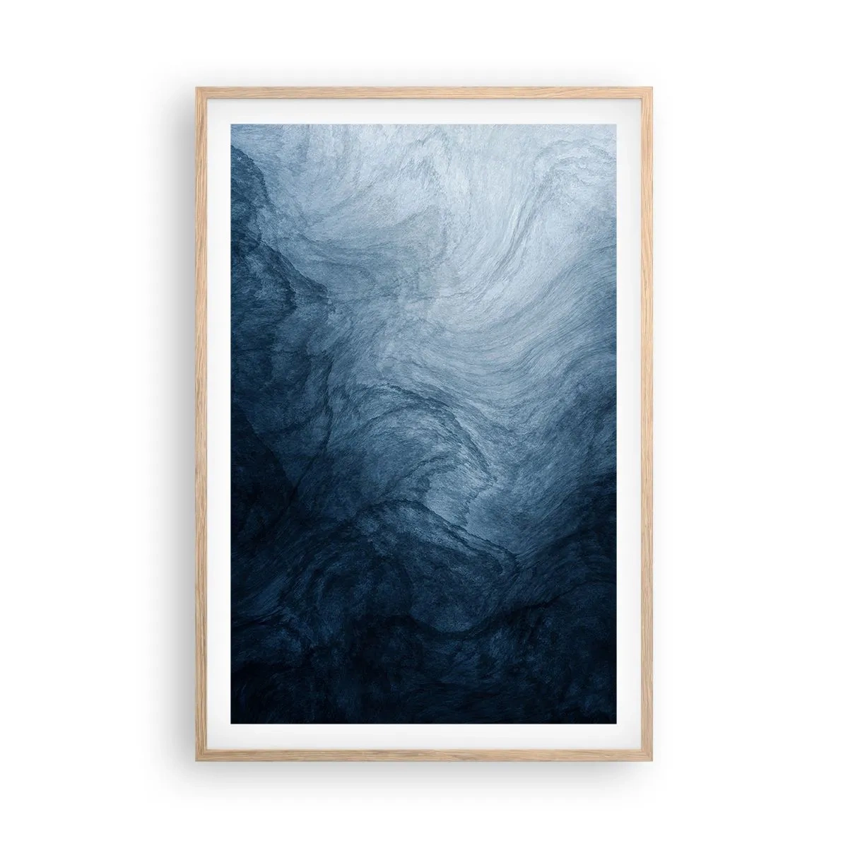 Poster in light oak frame - Going Deep - 61x91 cm