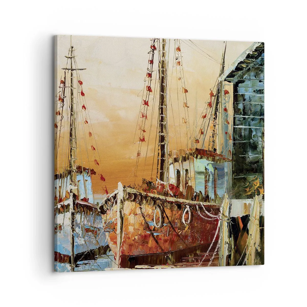 Canvas picture - Calm Return - 60x60 cm
