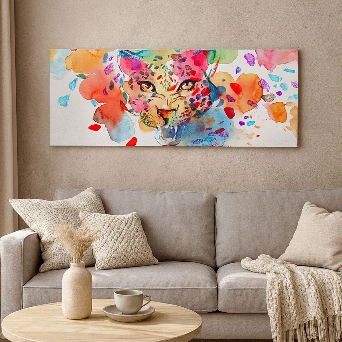 Canvas picture - Beauty and the Beast - 100x40 cm