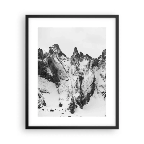 Poster in black frame - Granite Ridge - 40x50 cm