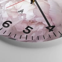 Clock face with numbers