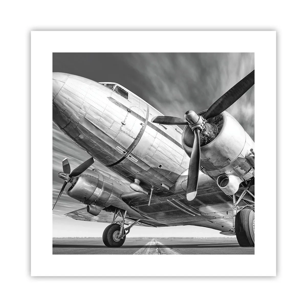 Poster - Always Ready to Fly - 40x40 cm