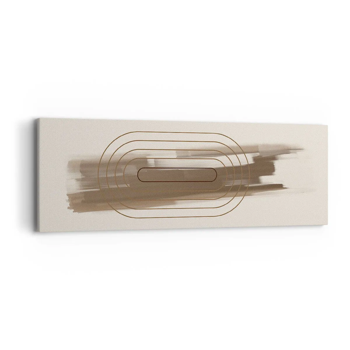 Canvas picture - Blast of Grey - 90x30 cm