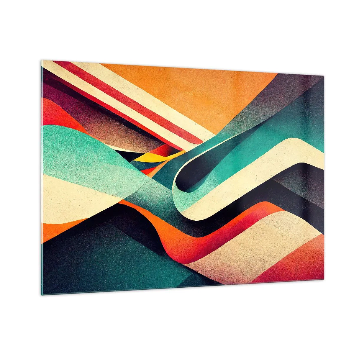 Glass picture - Intense Composition - 100x70 cm