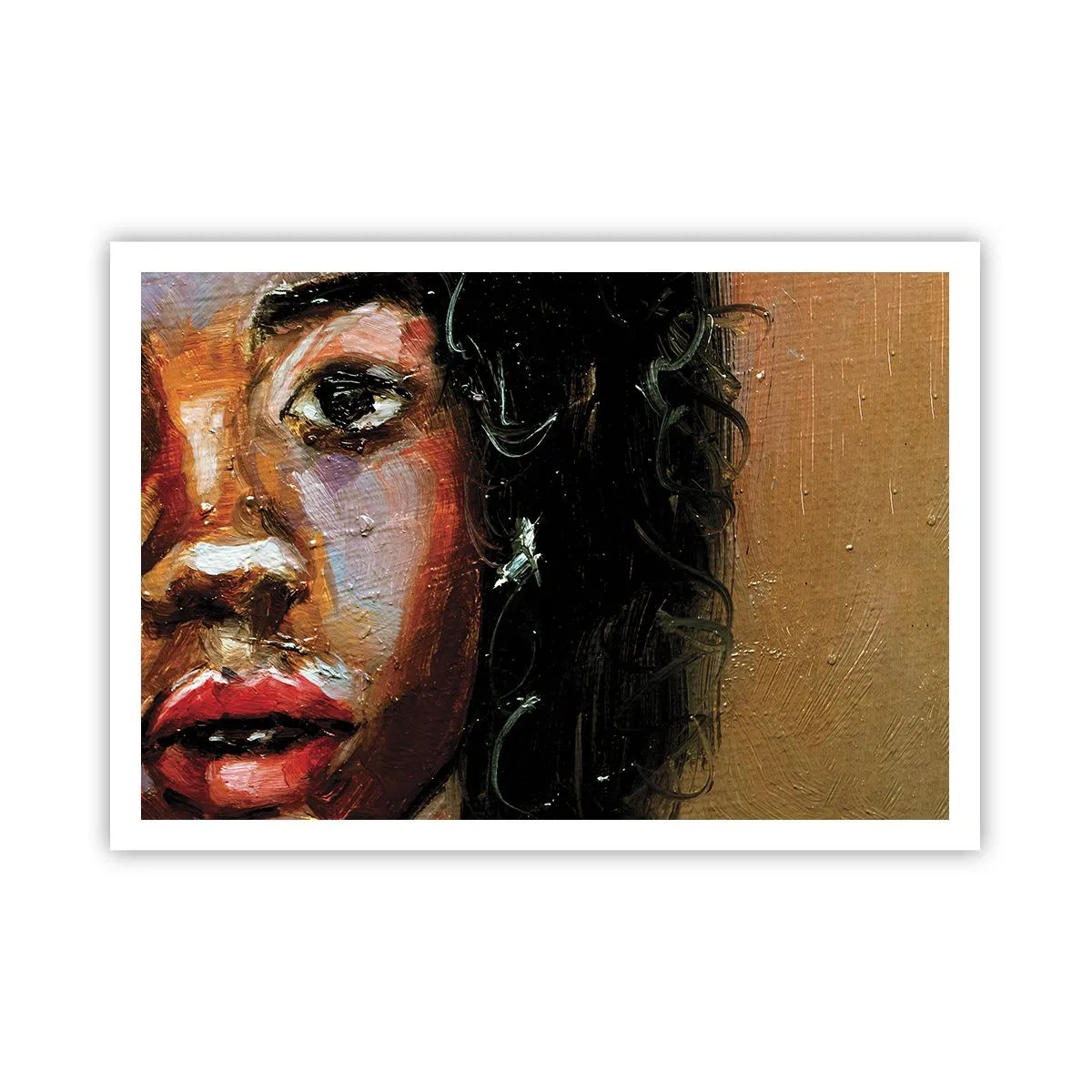 Poster - Black and Shine - 100x70 cm
