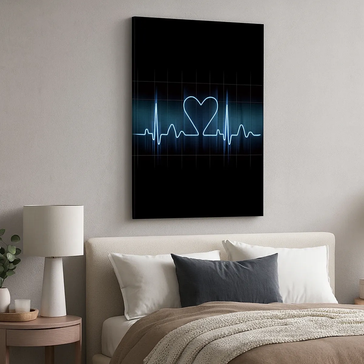 Canvas picture - In a Heartbeat - 50x70 cm
