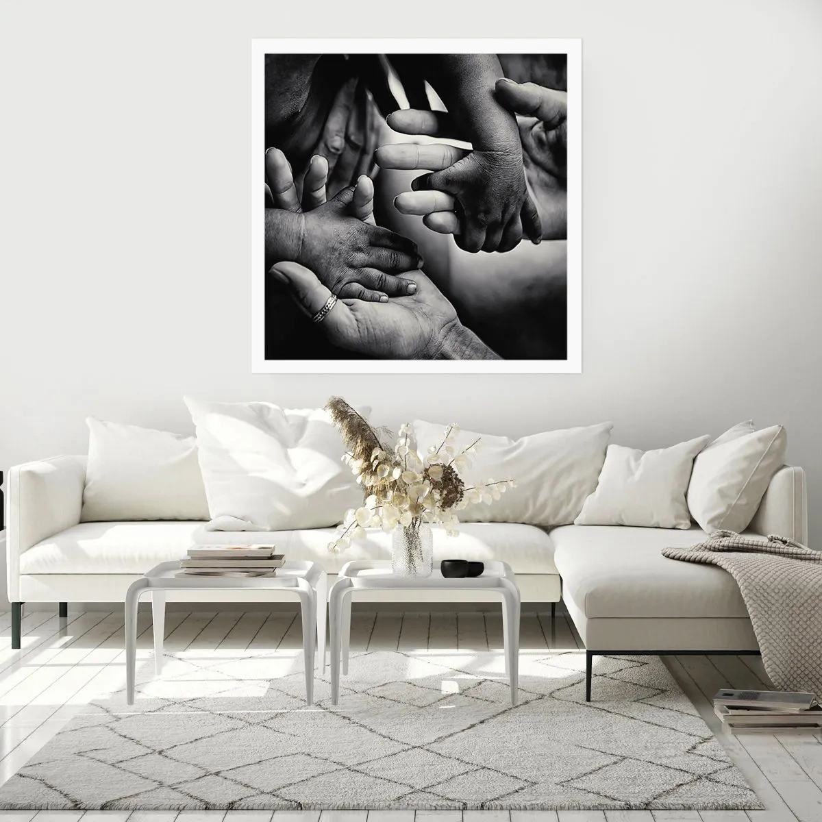 Poster - To be a Man - 30x30 cm