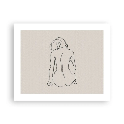 Poster - Woman Nude - 50x40 cm