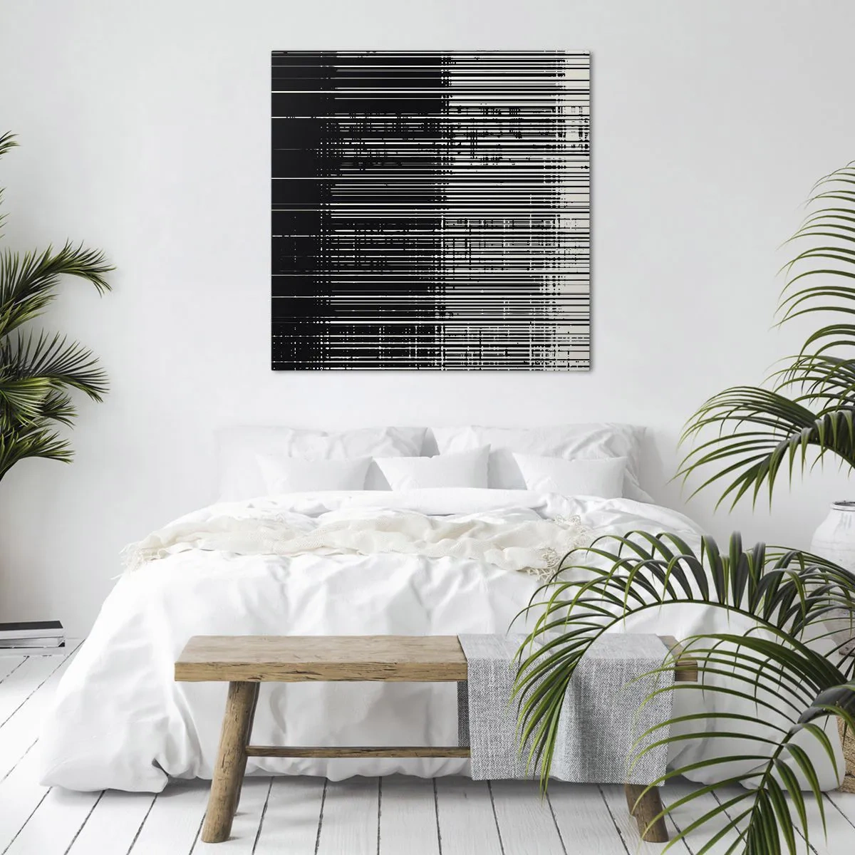 Canvas picture - Waves and Vibrations - 70x70 cm