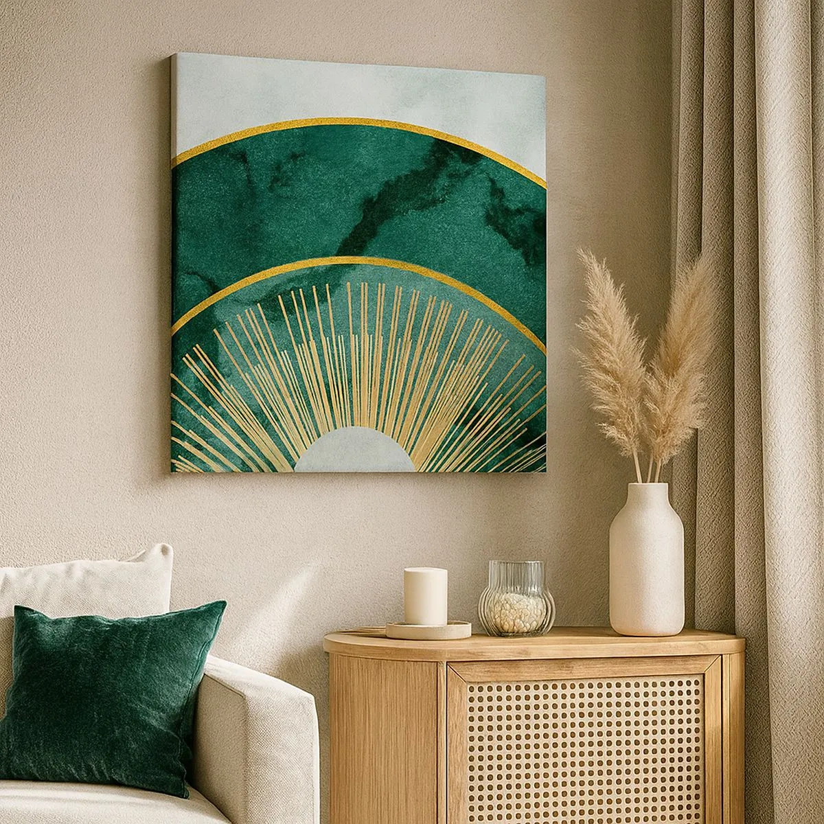 Canvas picture - Another Solar System - 30x30 cm