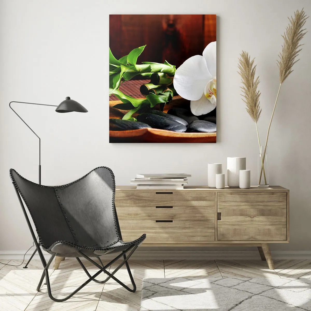 Glass picture - Let Nature Touch You - 50x70 cm