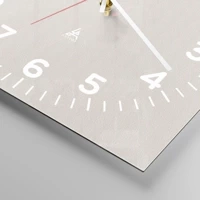 Clock face with numbers