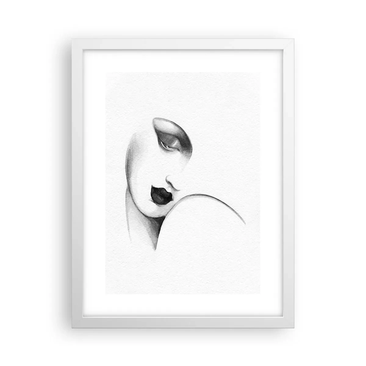 Poster in white frmae - Lempicka Style - 30x40 cm