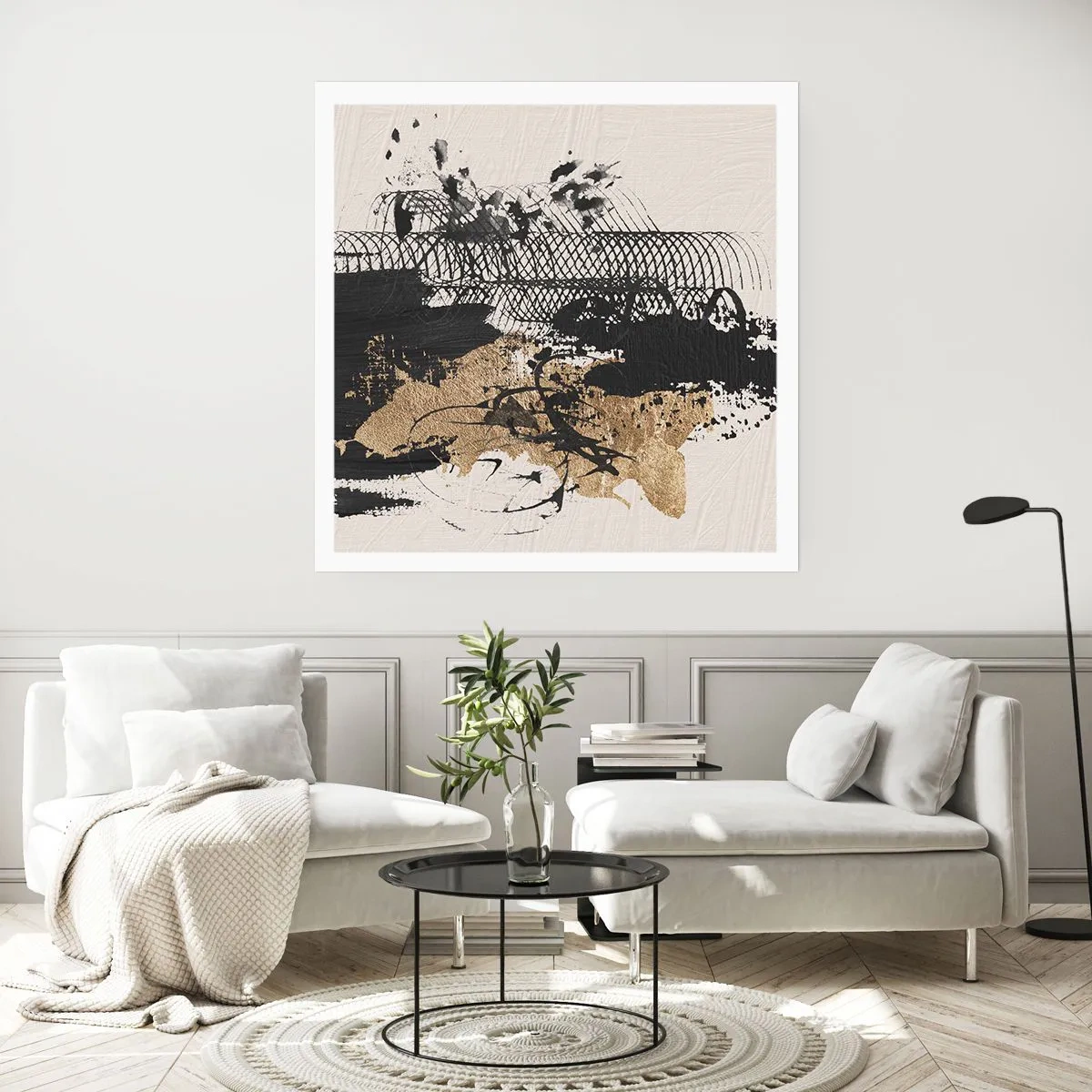 Poster - Composition With Passion - 30x30 cm