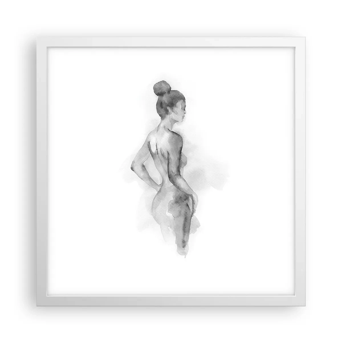 Poster in white frmae - Pretty As a Picture - 40x40 cm