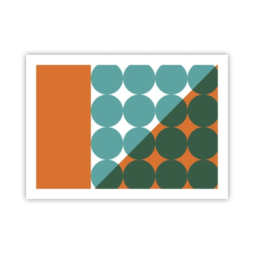 Poster - Upwards and Diagonally - 70x50 cm