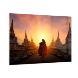 Glass picture - In Peace through Eternity - 100x70 cm