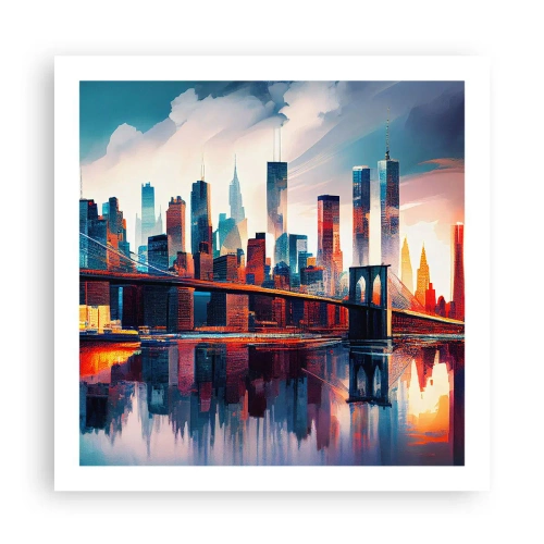 Poster - Fabulous New York - 60x60 cm