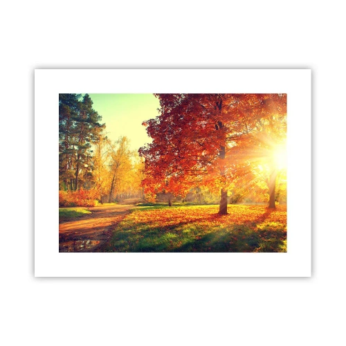 Poster - Ginger Is Beautiful - 40x30 cm