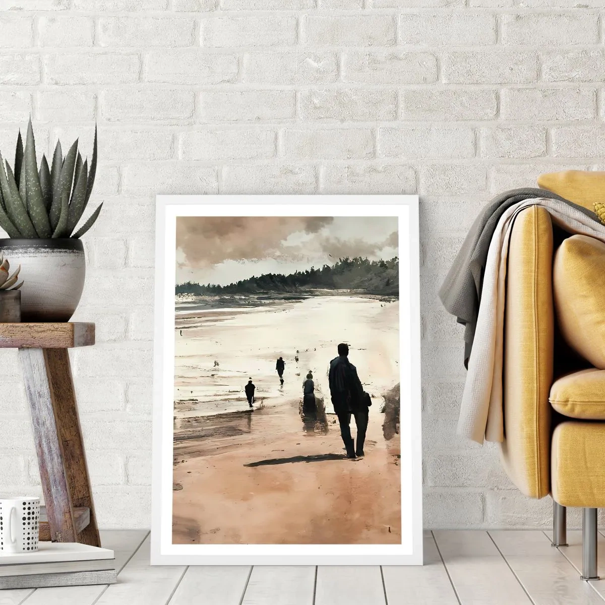 Poster in white frmae - Summoned - 70x100 cm