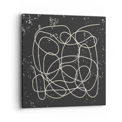 Canvas picture - Lost Thoughts - 40x40 cm