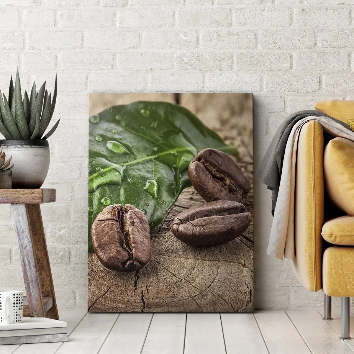 Canvas picture - Really Black - 70x100 cm