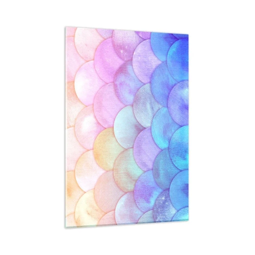 Glass picture - Pearl Scale - 80x120 cm