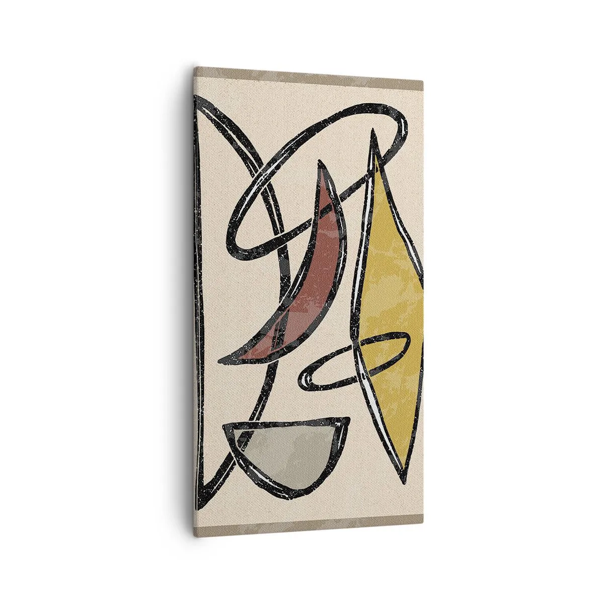 Canvas picture - Verticals and Horizontals - 55x100 cm