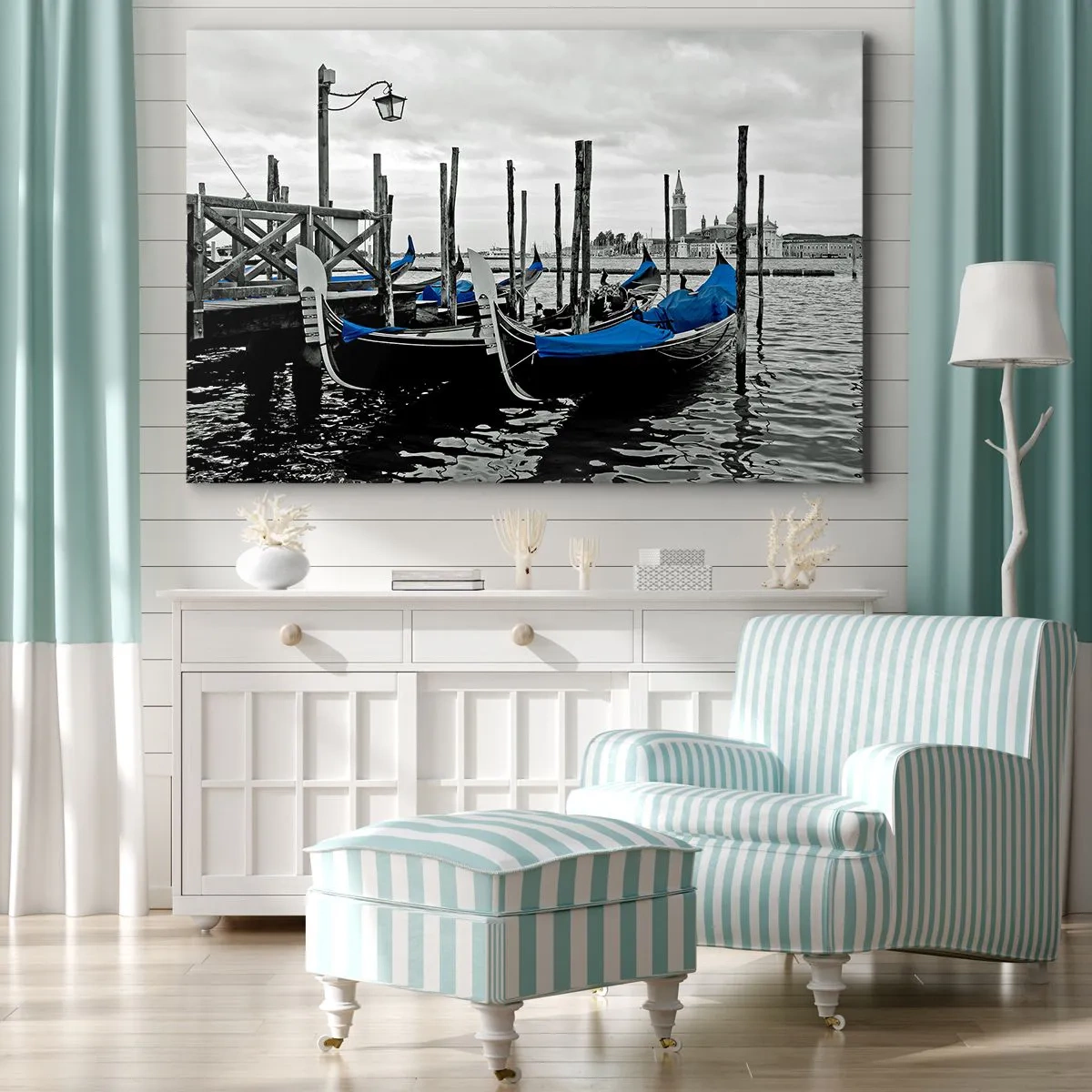 Canvas picture - Thoughtful Venice  - 100x70 cm