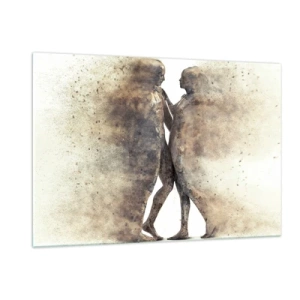 Glass picture - From Dust They Rose to Love - 120x80 cm