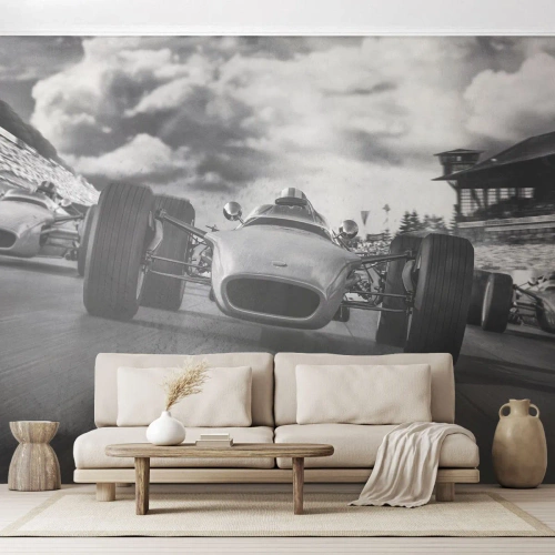 Photo Wallpaper Premium Sand - There is Power! - Formula 1, Vehicle, Race - 250x175 cm