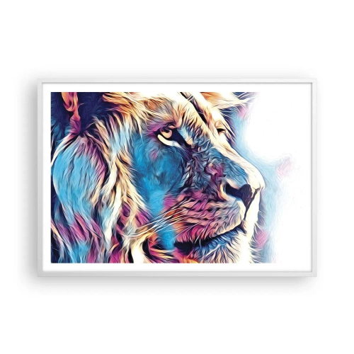 Poster in white frmae - Wisdom of Nature - 100x70 cm