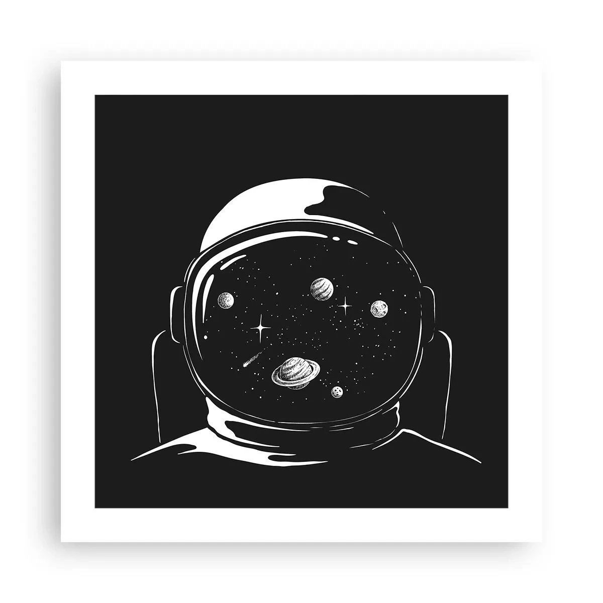 Poster - Quite a View - 50x50 cm