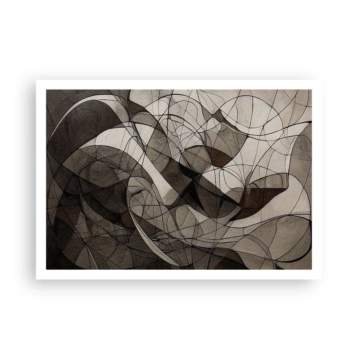 Poster - Circulation of the Colours of the Earth - 100x70 cm