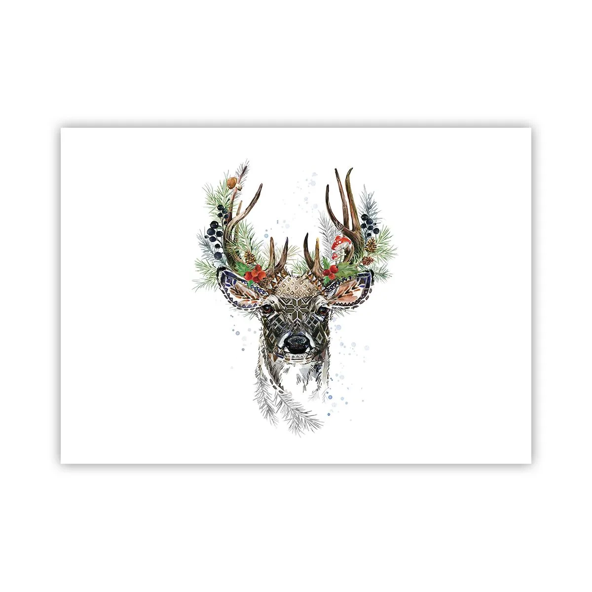 Poster - In Christmas Attire - 70x50 cm