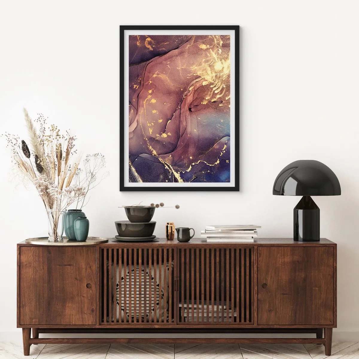 Poster in black frame - Matter and Spirit - 61x91 cm