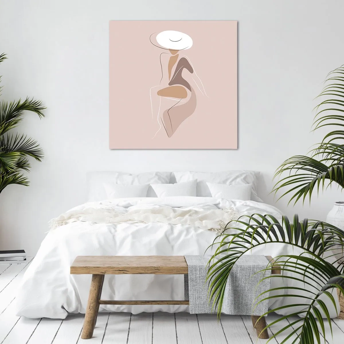 Canvas picture - Being a Lady - 70x70 cm