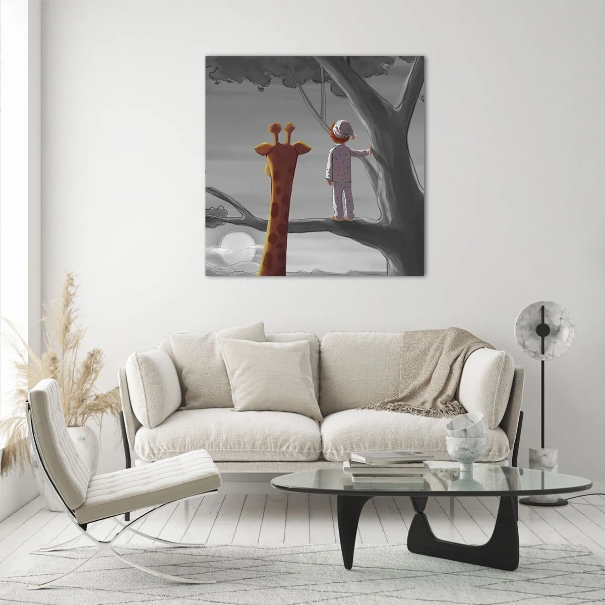 Glass picture - This Is Really Happening - 70x70 cm