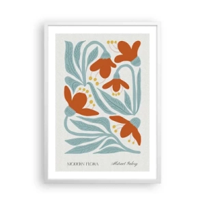 Poster in white frmae - Towards Earth, Towards the Sun - 50x70 cm