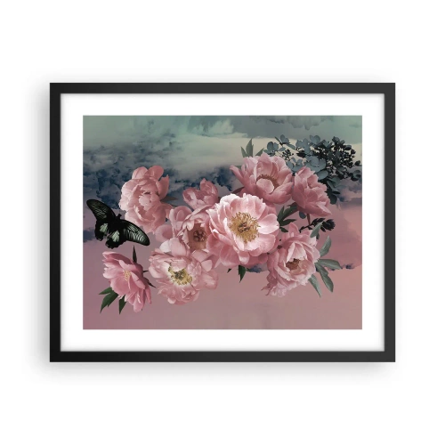 Poster in black frame - Peak of Romanticism - 50x40 cm