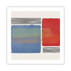 Poster - Spirit and Letter of Geometry - 50x50 cm