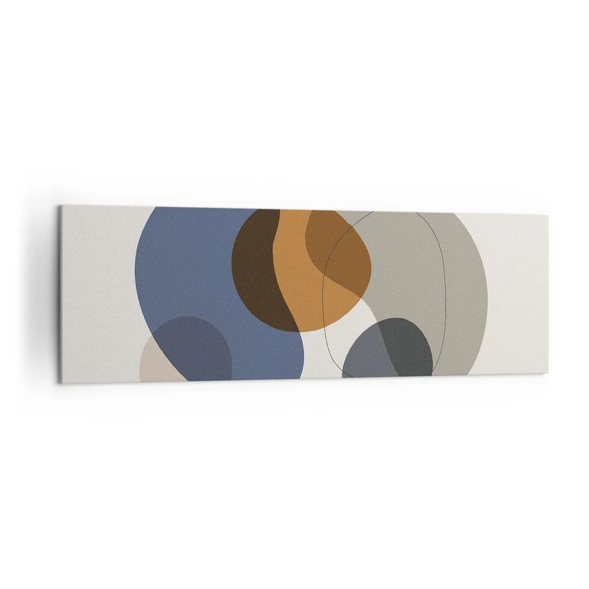 Canvas picture - Drops of Colours - 160x50 cm
