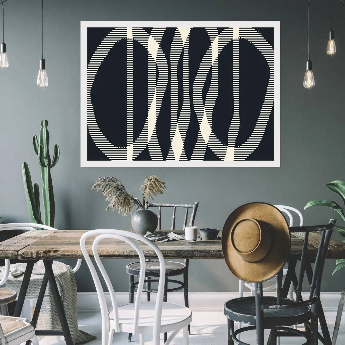 Poster - Attempt at Breaking Darkness - 91x61 cm