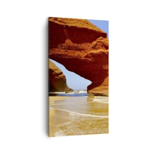 Canvas picture - Water and Wind through Thousands of Years - 45x80 cm