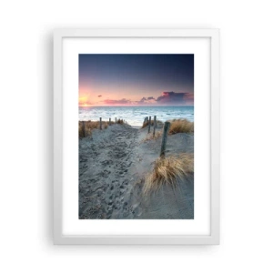 Poster in white frmae - You Have Spilled a Rainbow of Sparkles… - 30x40 cm