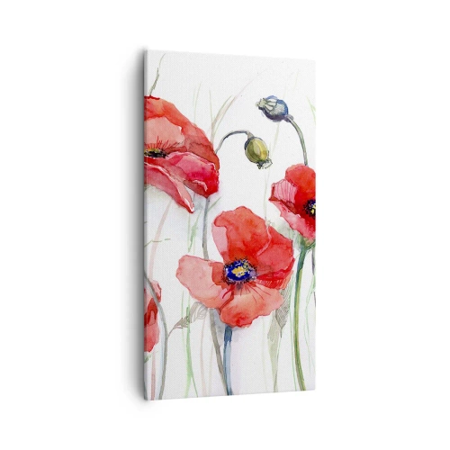 Canvas picture - Polish Flowers - 55x100 cm