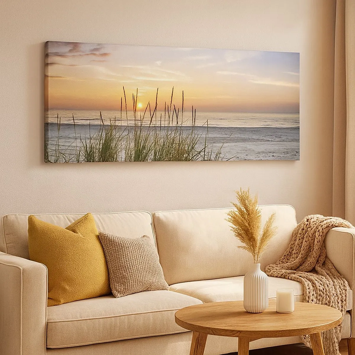 Canvas picture - Look, Think, Feel - 100x40 cm