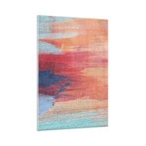 Glass picture - Washed Down by Rainbow - 80x120 cm