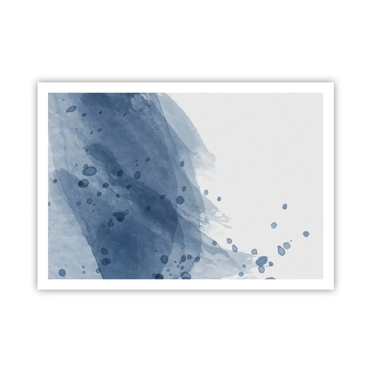 Poster - Blue Tulle - 100x70 cm